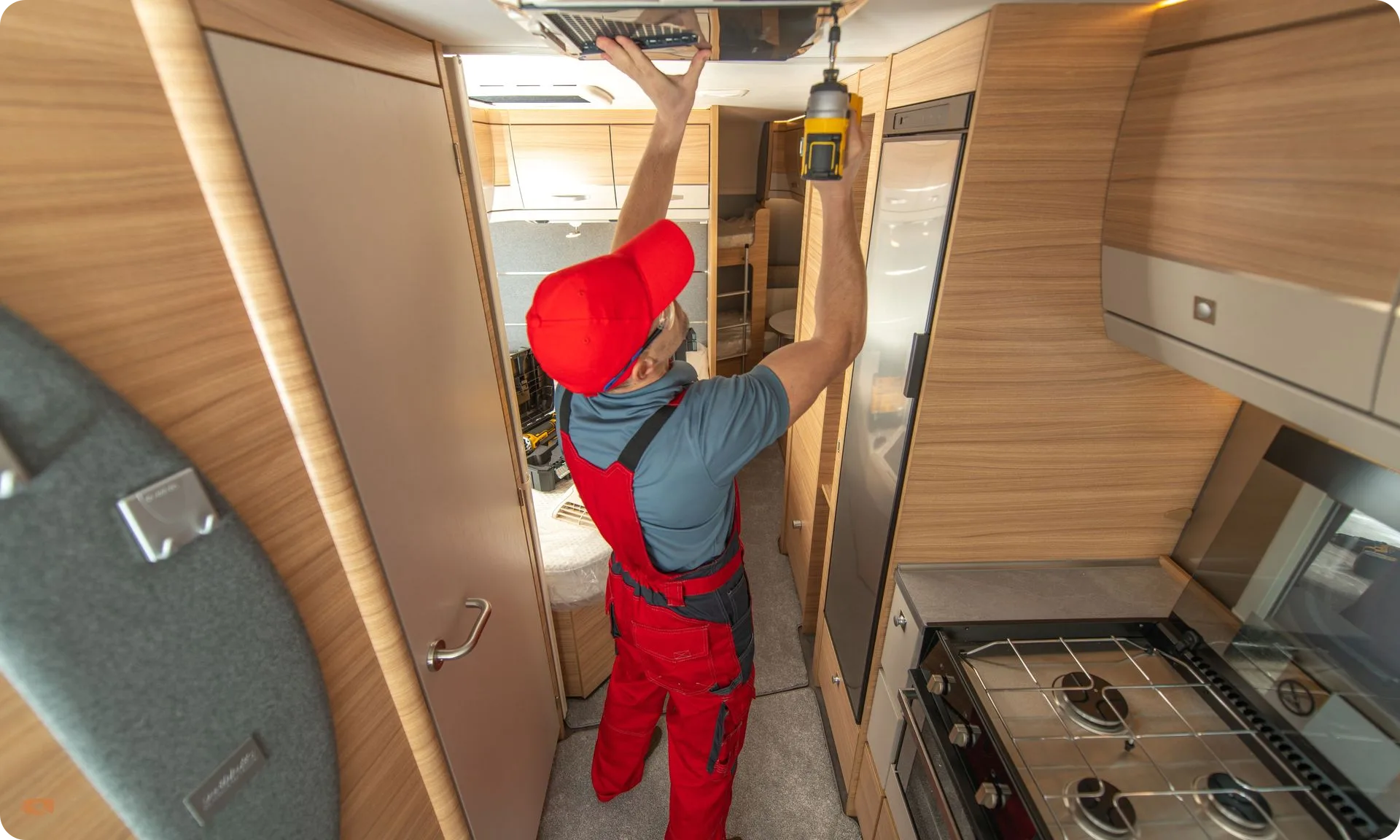 caravan roof leak repair